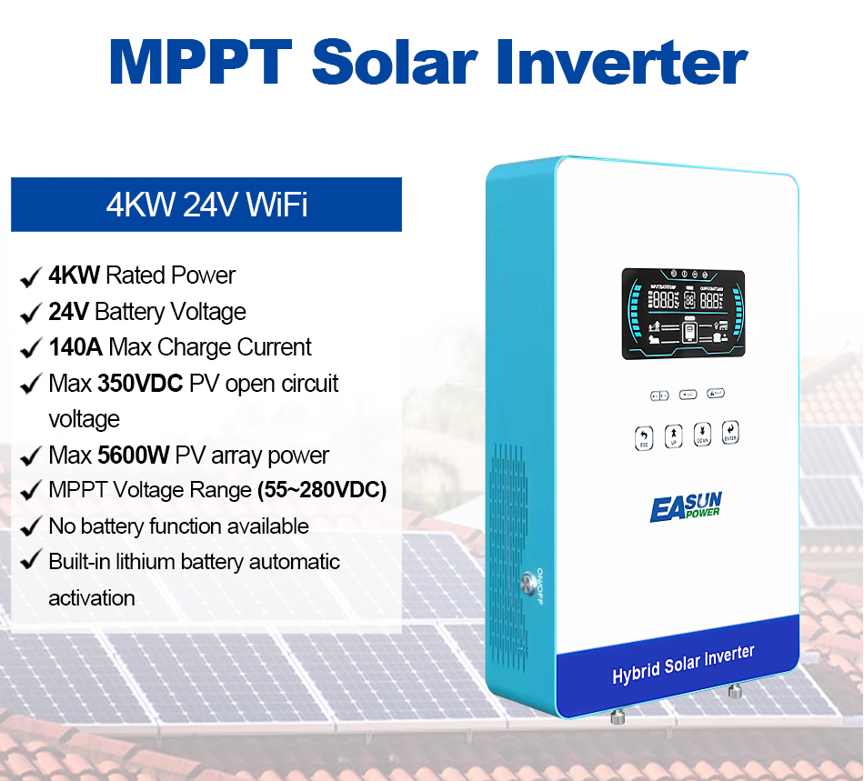 EASUN POWER Onduleur Solaire H - Grid Tie Inverter Limiter 2000W avis et prix